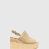 Mulher Foreva Mules | Mules De Plataforma Em Taupe