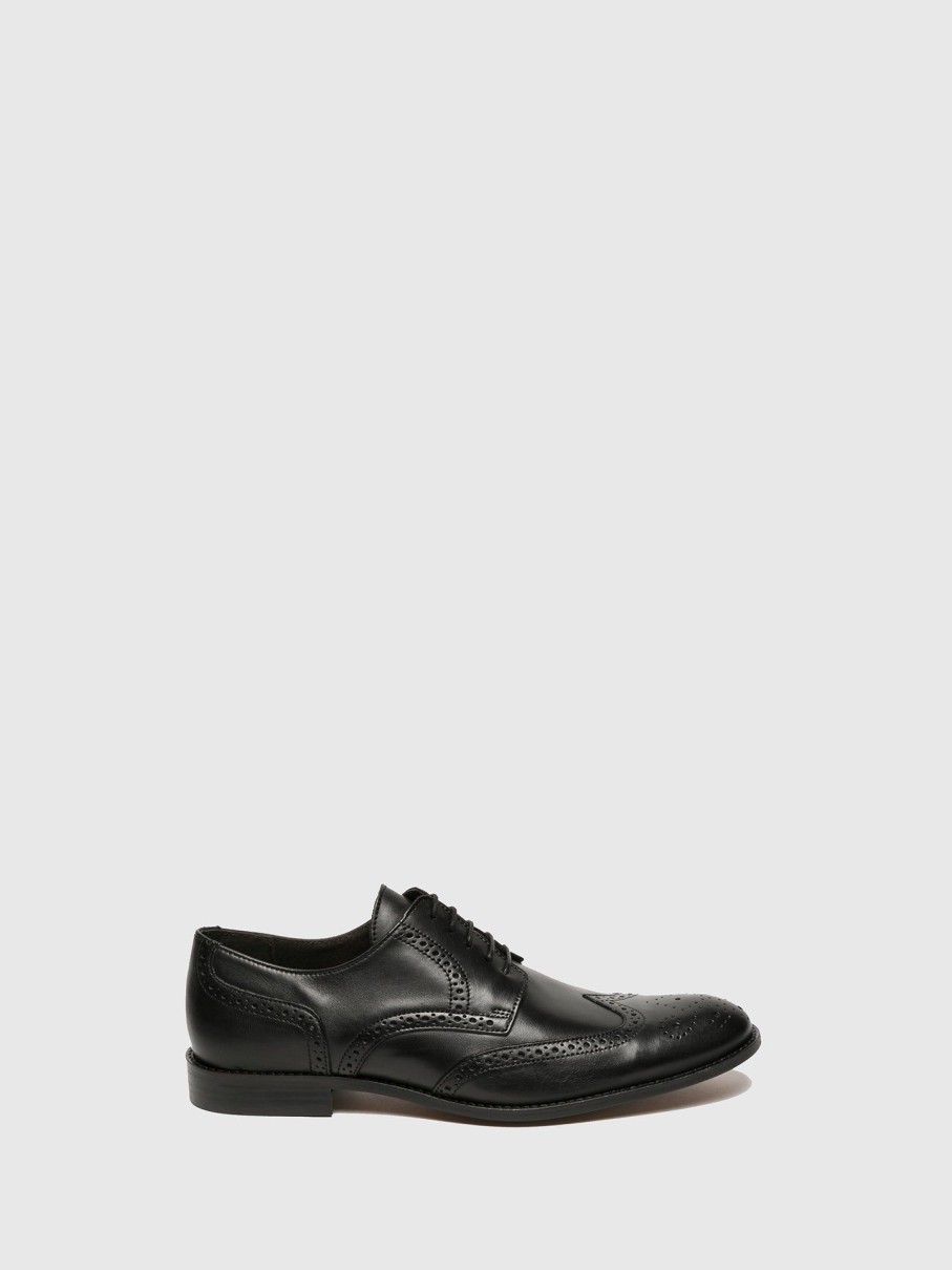 Homem Foreva Sapatos | Sapatos Derby Em Preto