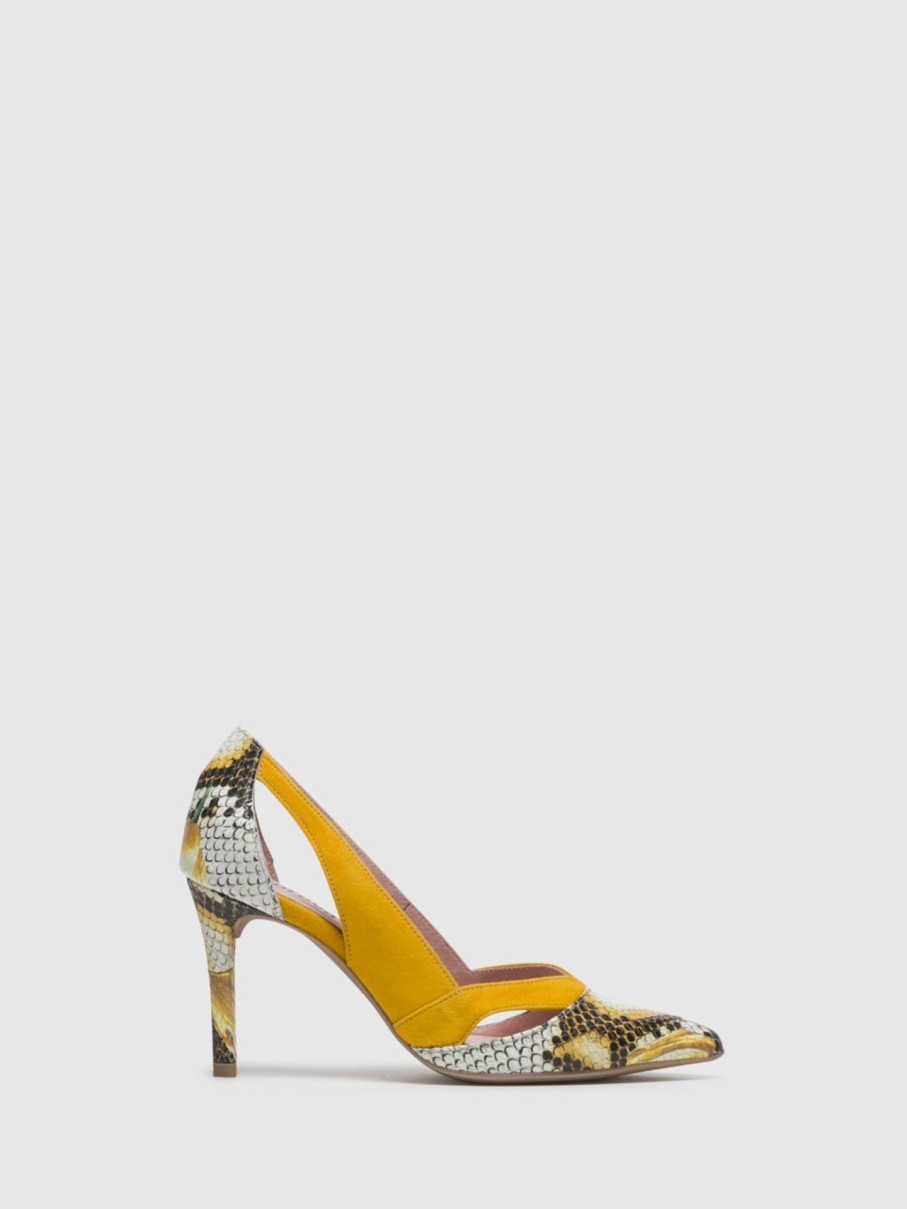 Mulher Foreva Sapatos | Sapatos Stilettos Em Amarelo