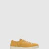 Mulher Fly London Tenis | Tenis Com Atacadores Em Amarelo