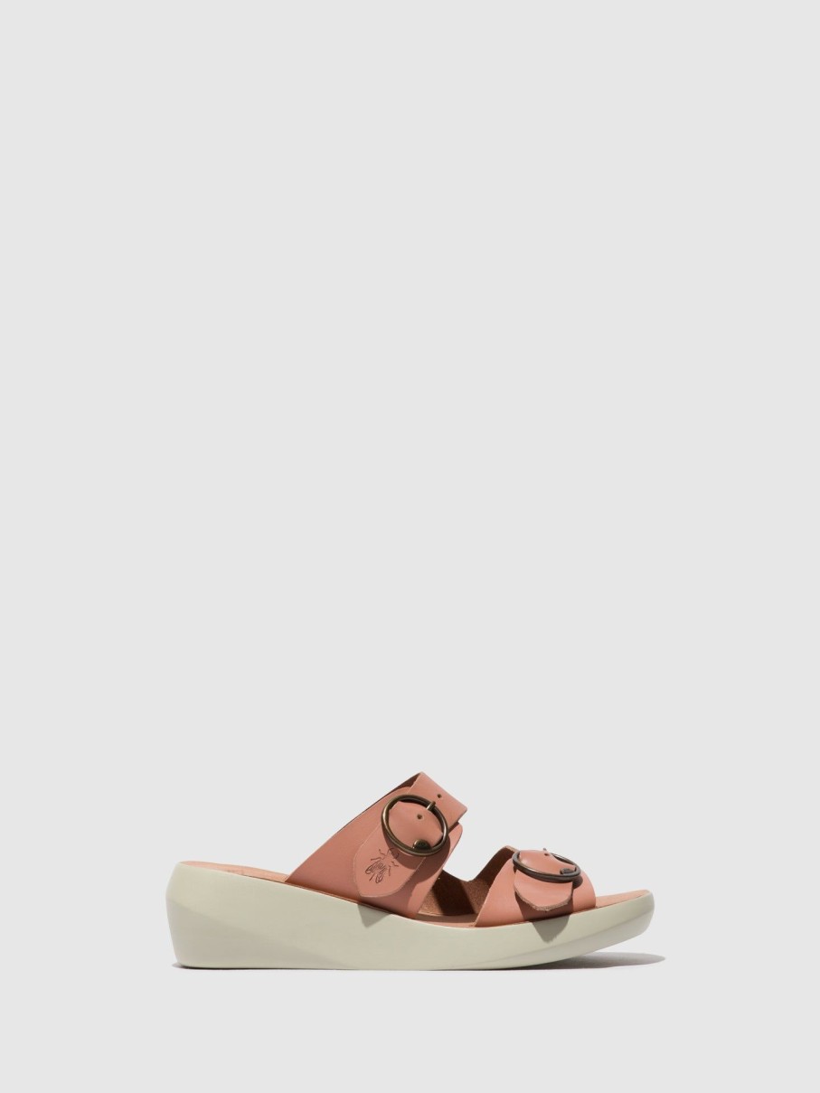 Mulher Fly London Sandalias | Sandalias Com Fivela Bald849Fly Rose