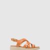 Mulher Foreva Sandalias | Sandalias De Plataforma Em Camel