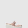 Mulher Fly London Sandalias | Sandalias Com Atacadores Dare520Fly Nude