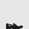 Homem Fly London Sapatos | Sapatos Slip-On Mind862Fly Black