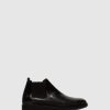 Homem Fly London Botins | Botins Chelsea Japa692Fly Estigma/Oilsuede(Vegetal) Black/Diesel