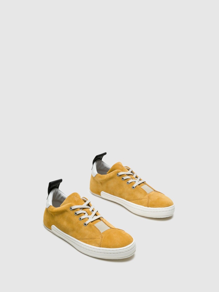 Homem Fly London Tenis | Tenis Com Atacadores Em Camel