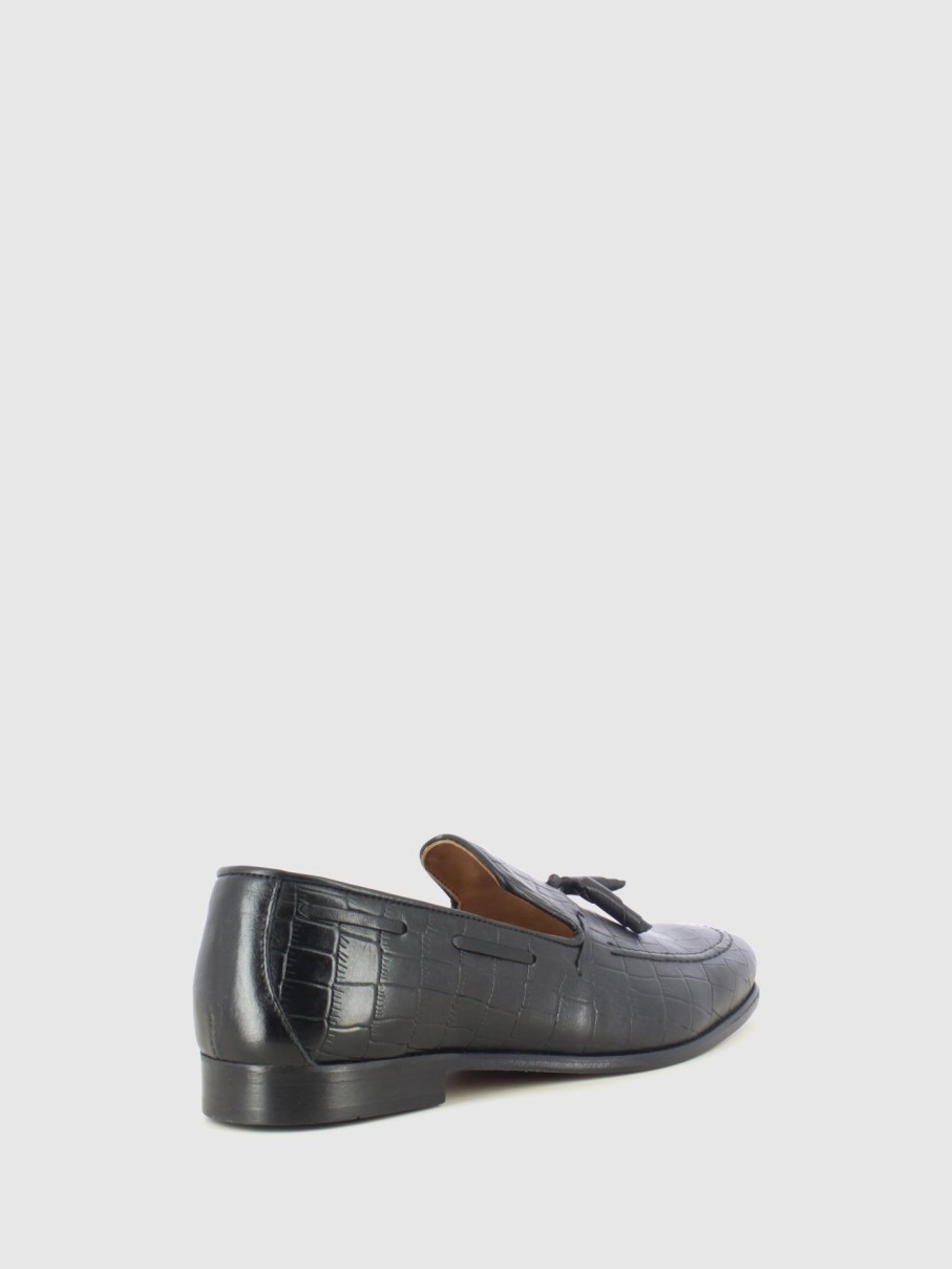 Homem Boldano Sapatos | Sapatos Loafers Em Preto