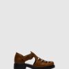 Mulher Fly London Sapatos | Sapatos Com Fivela Em Camel