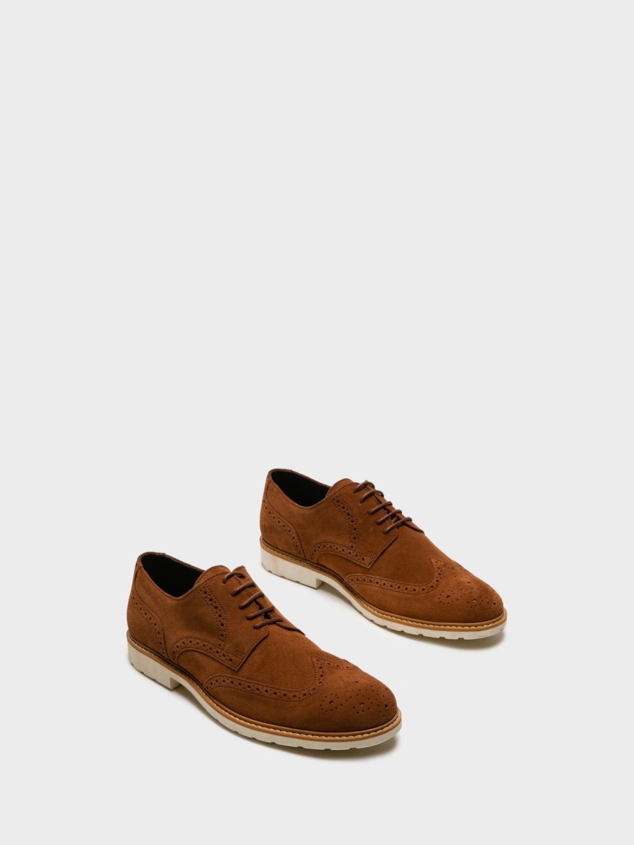 Homem Foreva Sapatos | Sapatos Oxford Em Castanho