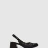 Mulher Fly London Sandalias | Sandalias Com Tira No Calcanhar Levo375Fly Black