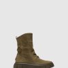 Mulher Fly London Botas | Botas Com Fecho Esen485Fly Sorano Militry