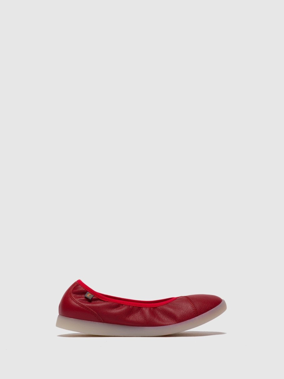 Mulher Softinos Sapatos | Sapatos Slip-On Lili593Sof Lipstick Red