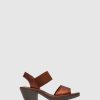 Mulher Fly London Sandalias | Sandalias Abertas Wost074Fly Rosybrown