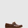 Homem Foreva Sapatos | Sapatos Com Atacadores Em Brandy