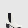 Mulher JJ Heitor Botas | Botas Chelsea Em Branco