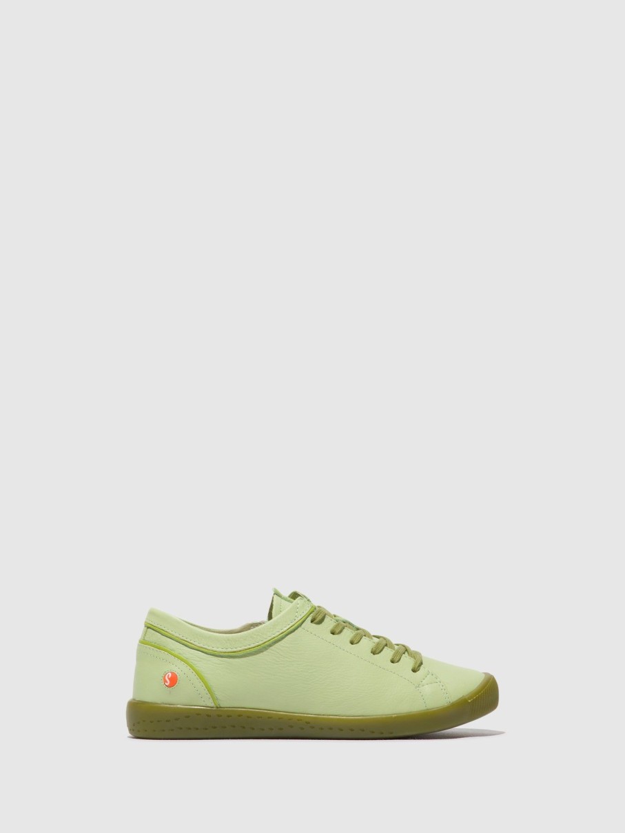 Mulher Softinos Tenis | Tenis Com Atacadores Ibba691Sof Light Green