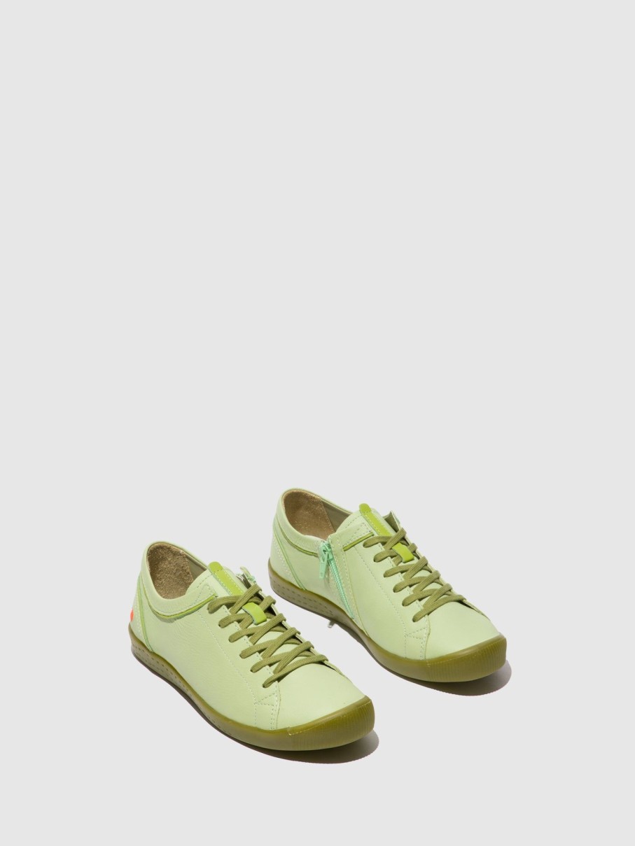 Mulher Softinos Tenis | Tenis Com Atacadores Ibba691Sof Light Green