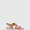 Mulher Foreva Sandalias | Sandalias Com Fivela Em Rosa