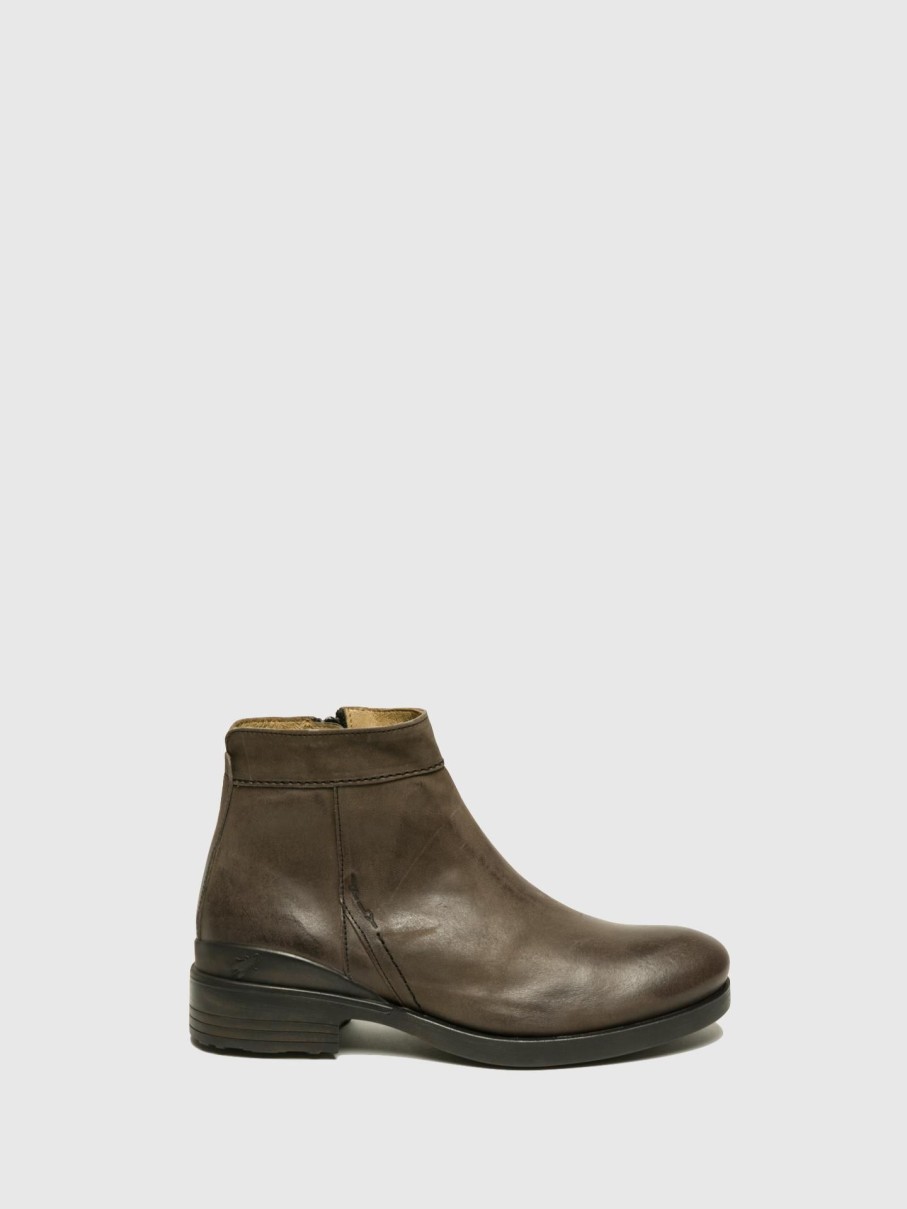 Homem Fly London Botins | Botins Com Fecho Em Castanho