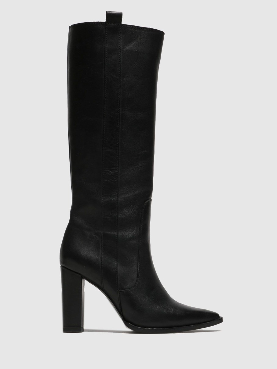 Mulher Foreva Botas | Botas Pontiagudas Em Preto