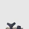 Mulher Softinos Sandalias | Sandalias Com Velcro Kiva530Sof Navy