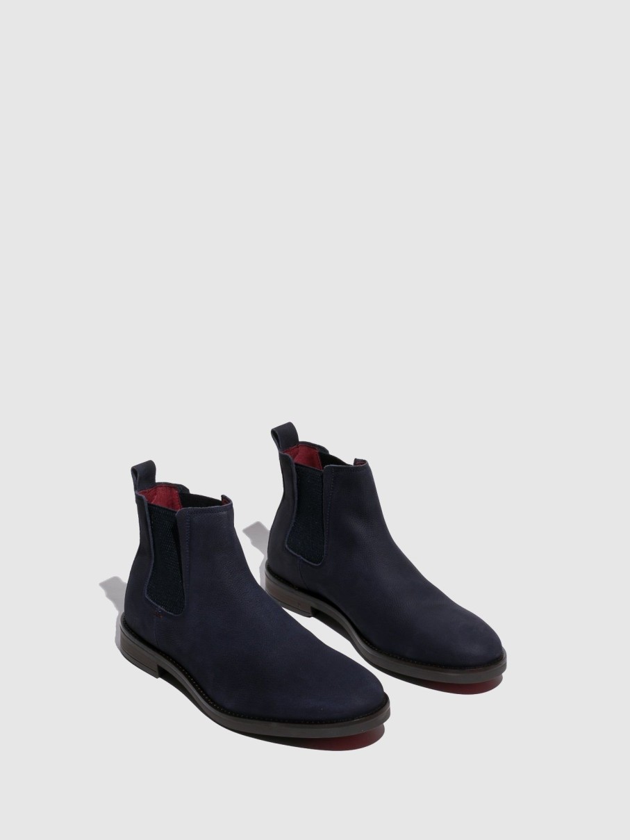 Homem Fungi Botins | Botins Com Elastico Em Azul