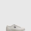 Homem Fred Perry Tenis | Tenis Com Atacadores Em Branco