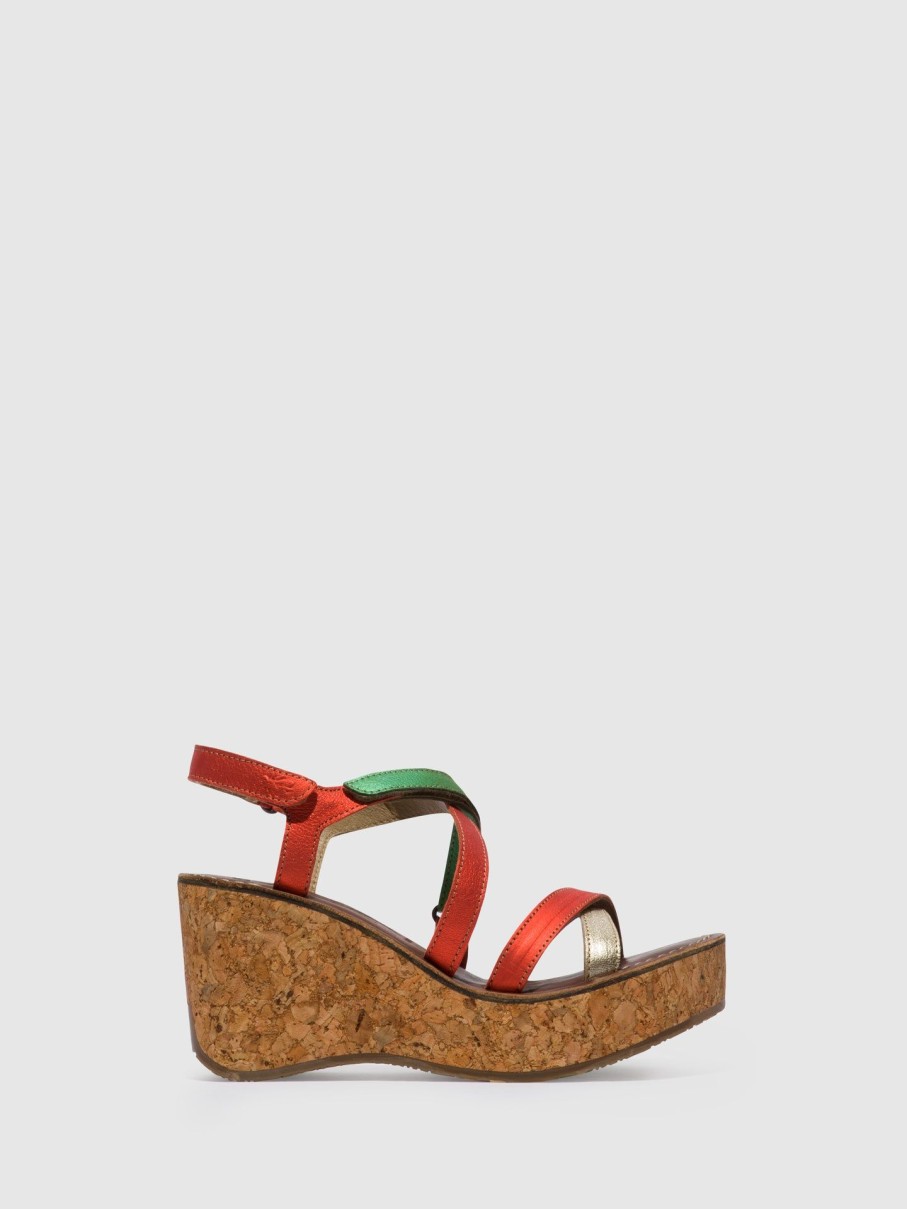 Mulher Fly London Sandalias | Sandalias Com Tiras Gope621Fly Multicolor