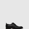 Mulher Fly London Sapatos | Sapatos Com Atacadores Raft041Fly Croco Black