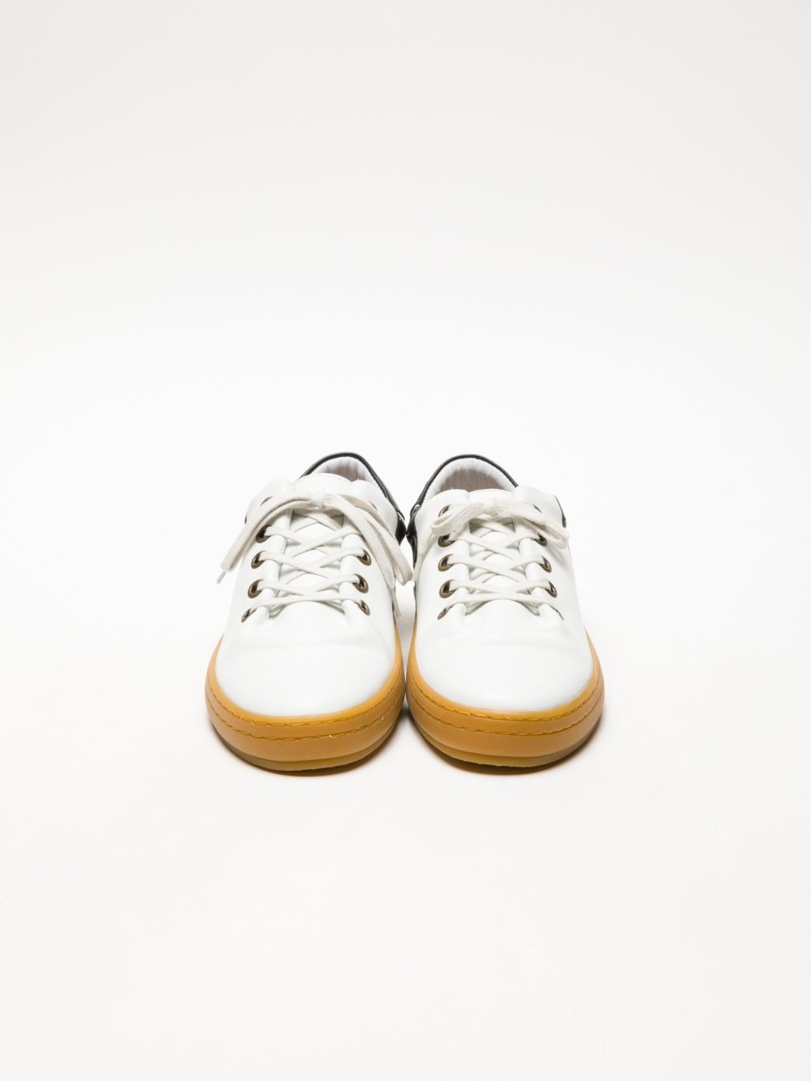 Homem Fly London Tenis | Tenis Com Atacadores Em Branco