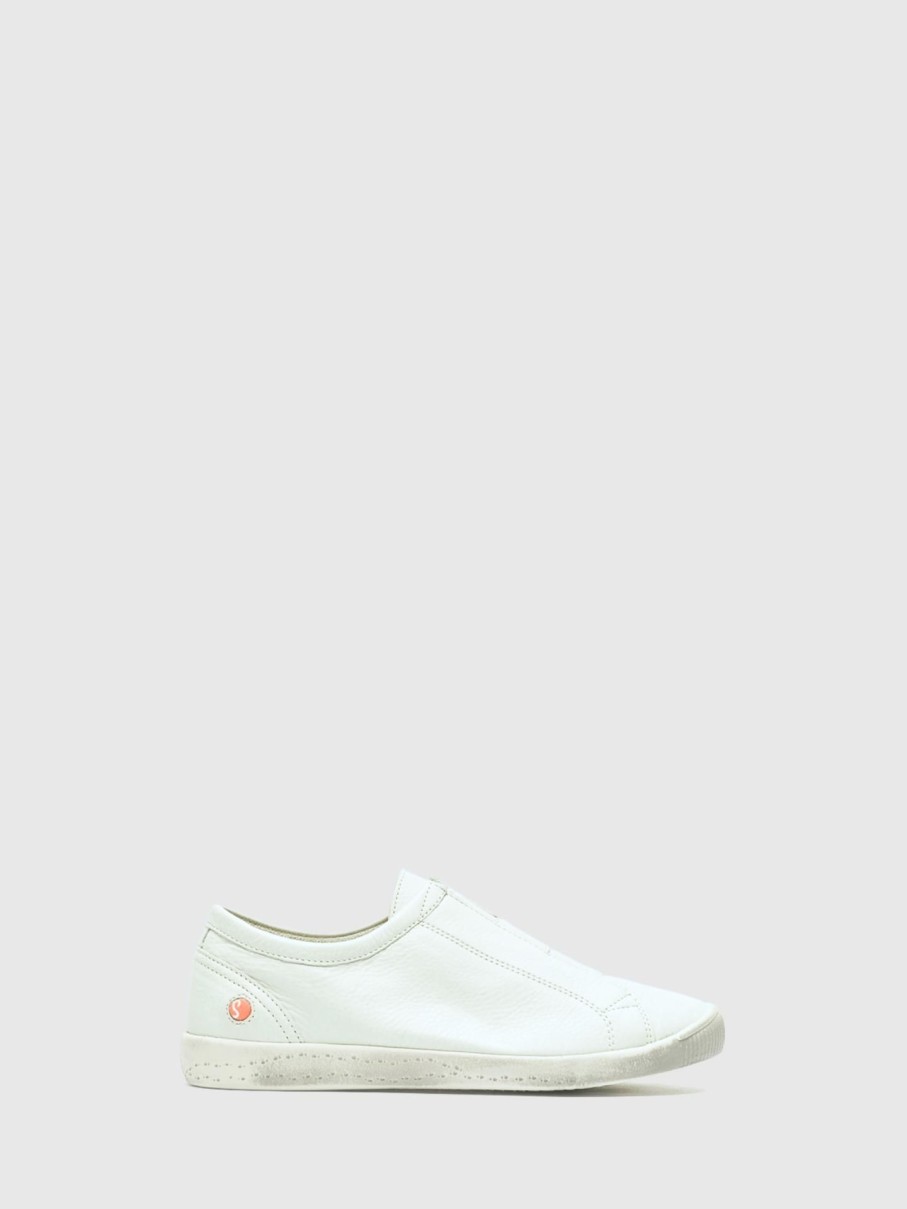 Mulher Softinos Tenis | Tenis Slip-On Em Branco