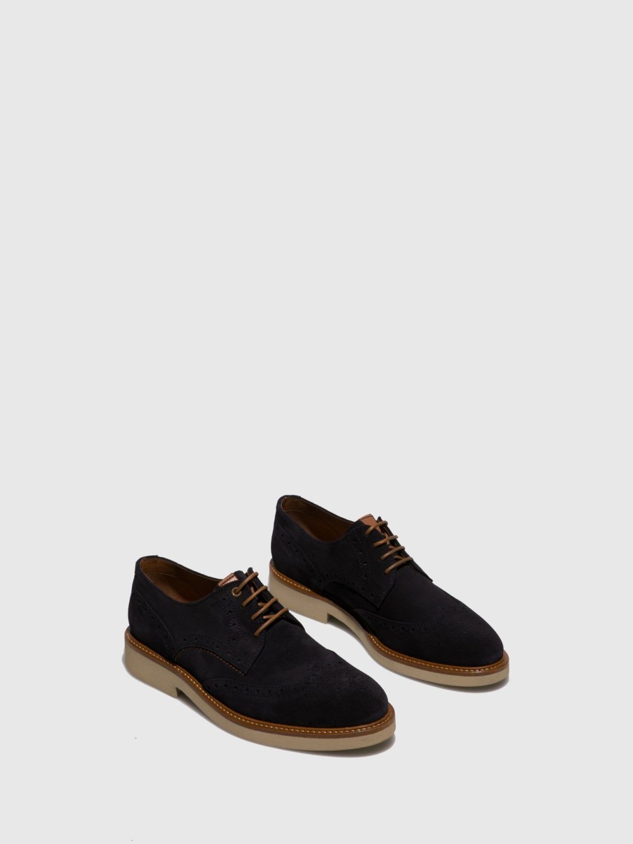 Homem Foreva Sapatos | Sapatos Oxford Em Azul Marinho