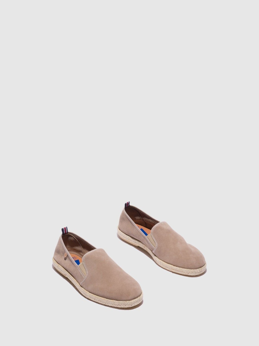 Homem Verbenas Sapatos | Sapatos Loafer Em Taupe