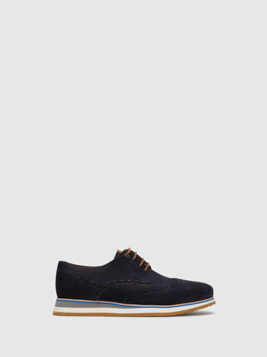 Homem Foreva Sapatos | Sapatos Oxford Em Azul Marinho