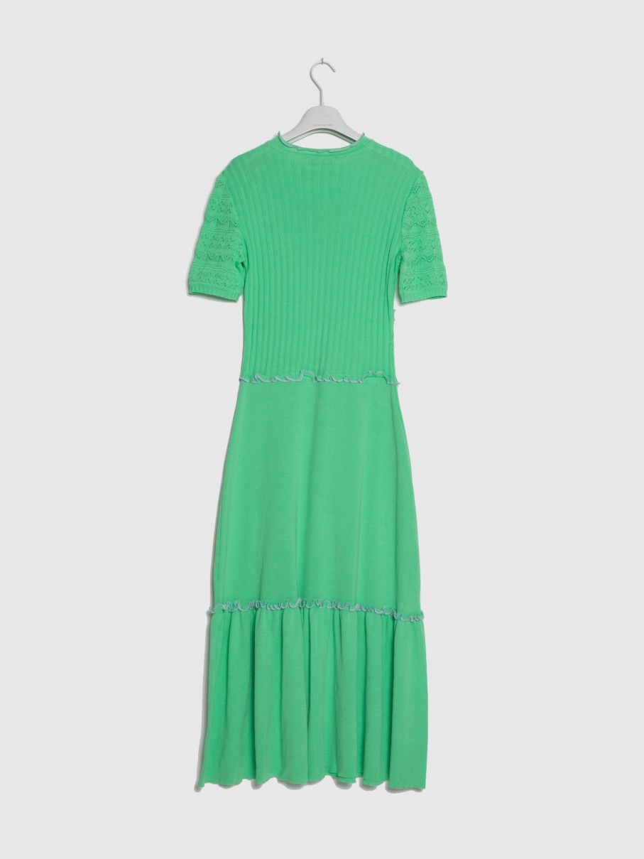 Mulher Vivetta | Vestido Malha Verde