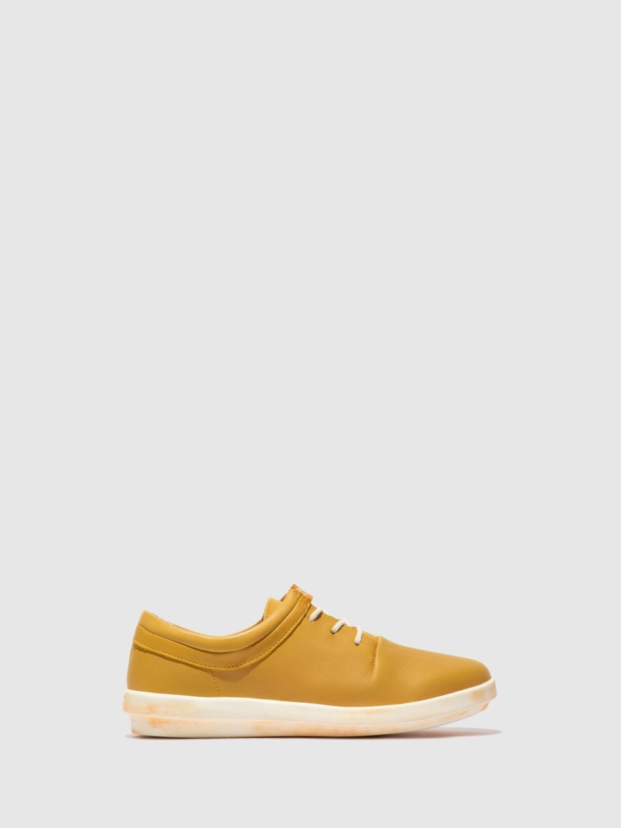 Mulher Softinos Tenis | Tenis Com Atacadores Casy561Sof Yellow