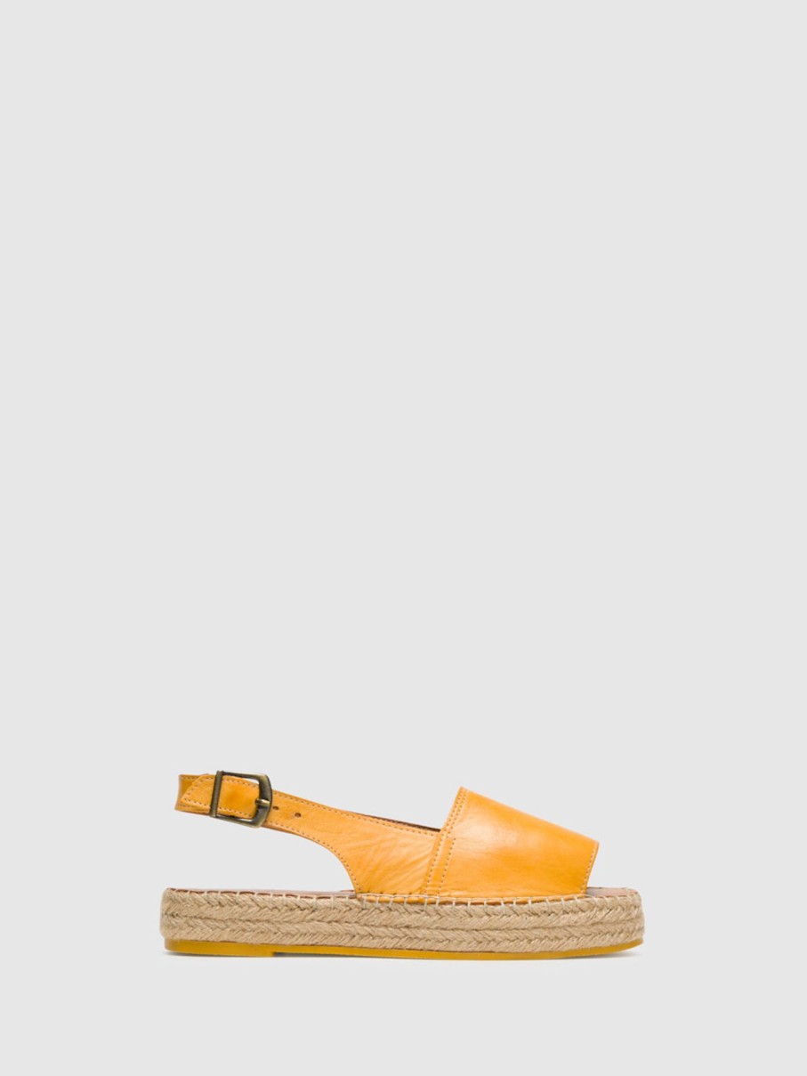 Mulher Foreva Sandalias | Sandalias De Plataforma Em Amarelo