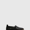 Homem Fly London Sapatos | Sapatos Slip-On Em Preto