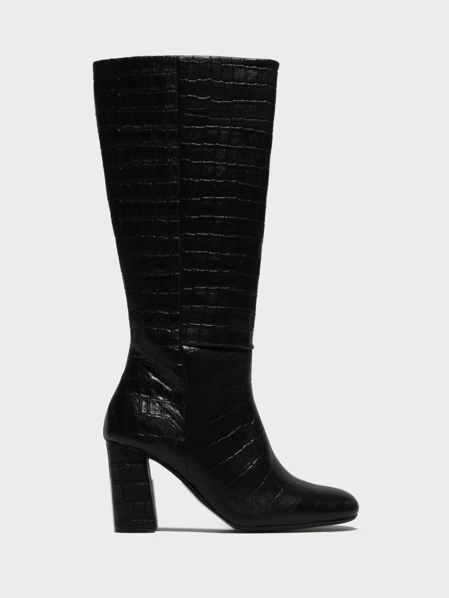 Mulher Foreva Botas | Botas De Cano-Alto Em Preto