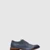 Homem Fly London Sapatos | Sapatos Derby Em Azul