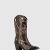 Mulher Foreva Botas | Botas Texanas Em Castanho