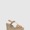 Mulher Foreva Sandalias | Sandalias De Plataforma Em Natural