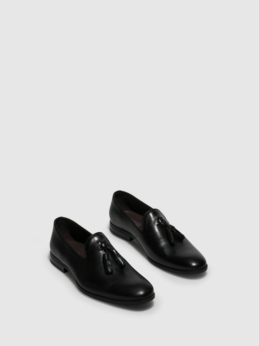 Homem Foreva Sapatos | Sapatos Slip-On Em Preto