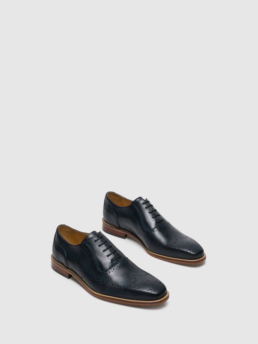 Homem Foreva Sapatos | Sapatos Oxford Em Azul