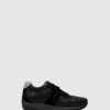 Homem Fly London Tenis | Tenis Com Atacadores Loko733Fly Brito/Suede Black