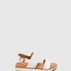 Mulher Foreva Sandalias | Sandalias Com Tiras Em Branco