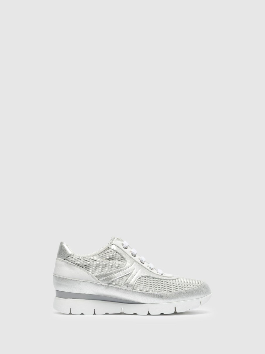 Mulher The Flexx Tenis | Tenis Com Atacadores Em Branco