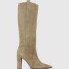 Mulher Foreva Botas | Botas Com Fecho Em Taupe