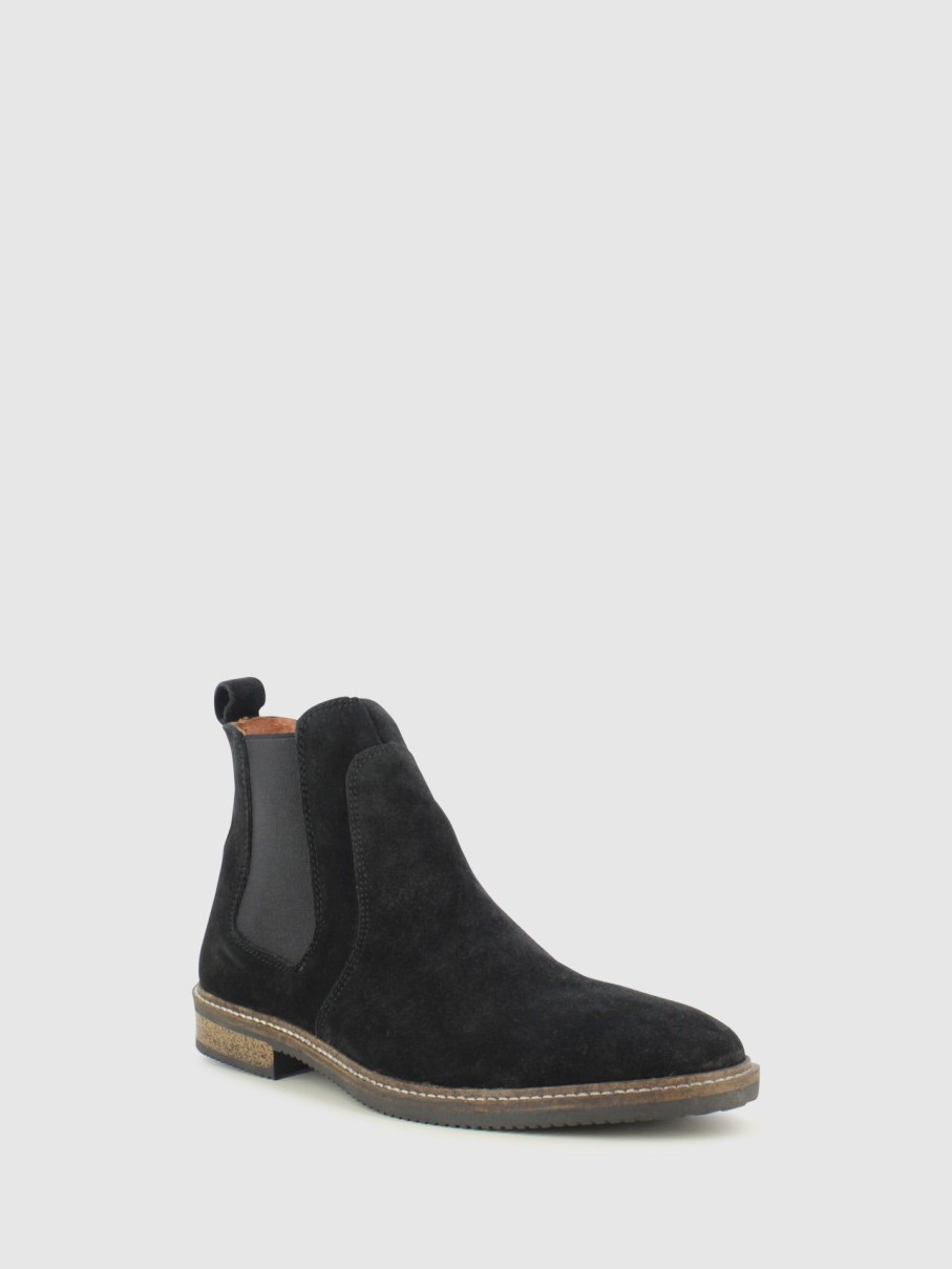 Homem Foreva Botas | Botas Chelsea Em Preto