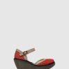 Mulher Fly London Sandalias | Sandalias Com Fivela Em Laranja